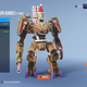 A screenshot from the Overwatch 2 store shows Bastion wearing his Gingerbread costume.